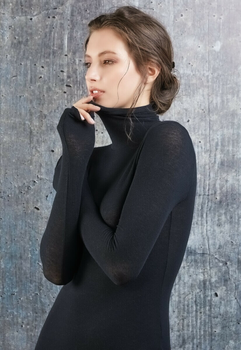 Duvelor Col-Roule-Cachemire  